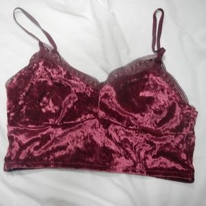 Velvet Bralette